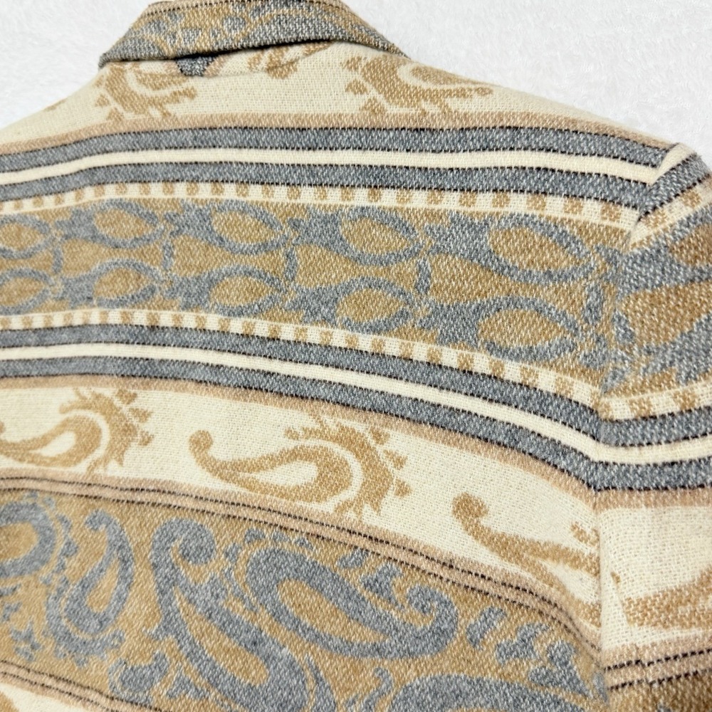 Petite‎ Sophisticate Southwestern Tapestry Pattern Blazer Jacket Sz 8 Medium - Picture 4 of 9